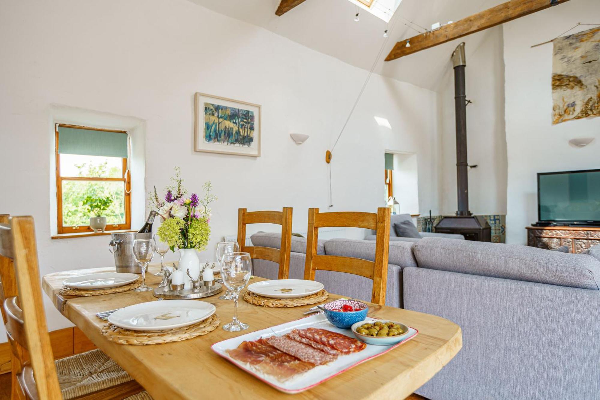 The Haybarn Villa Dundrennan Exteriör bild