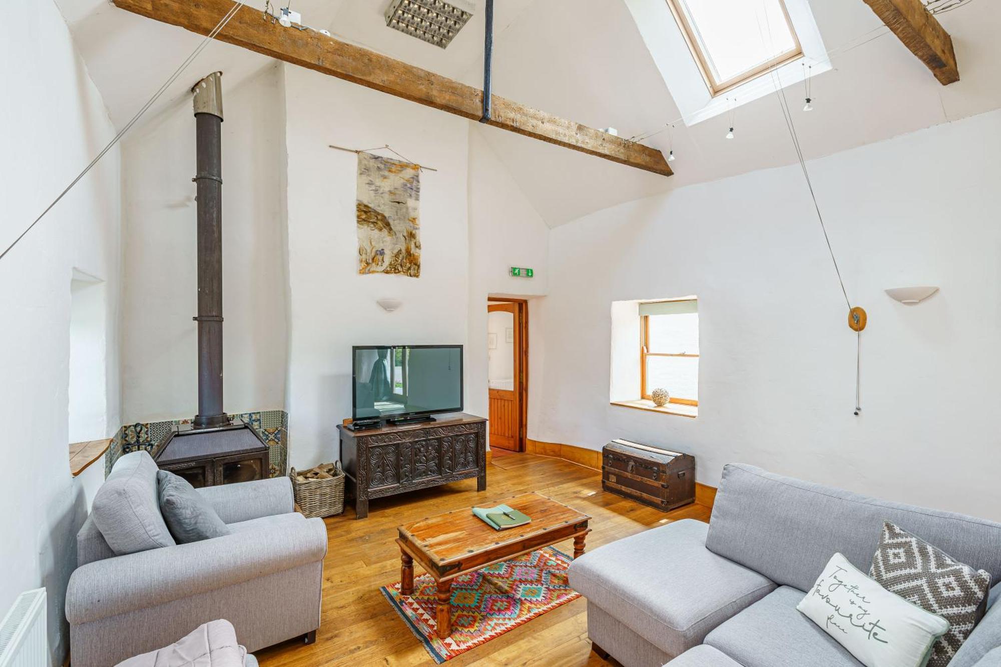 The Haybarn Villa Dundrennan Exteriör bild